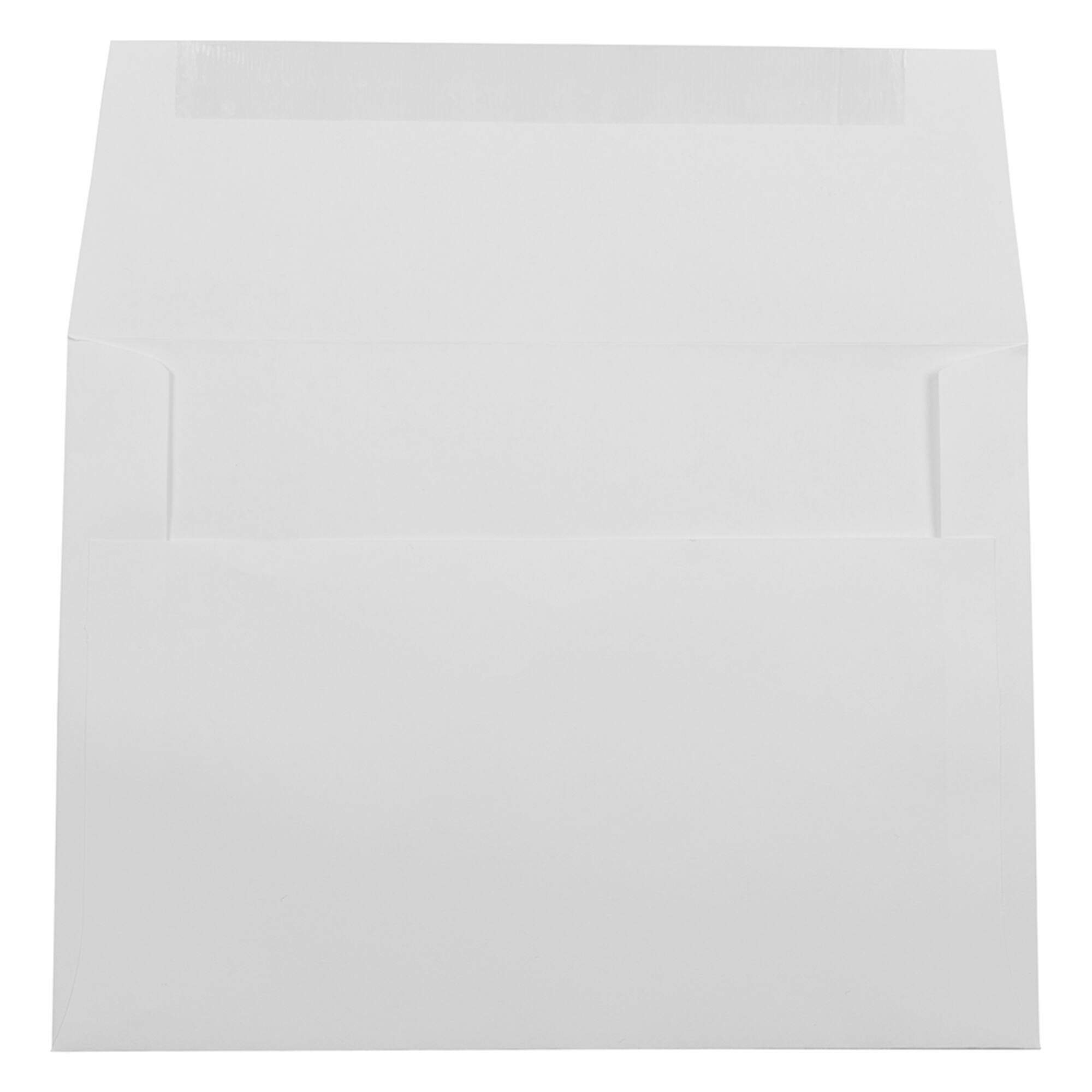 JAM Paper A7 White Foldover Greeting Cards & Envelopes, 25ct.